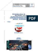 Programa Anual de Seguridad Cmvm 2018 Modificado