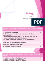 Biology Paper 3 Experiment - Activity Enzyme Affected by Temperature