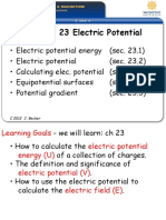 Chapter 23 Electric Potential