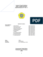 Laporan Tetap Praktikum Kimia Analitik Instrument