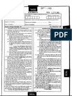 Pre-Polytechnic Test PPT - 2013