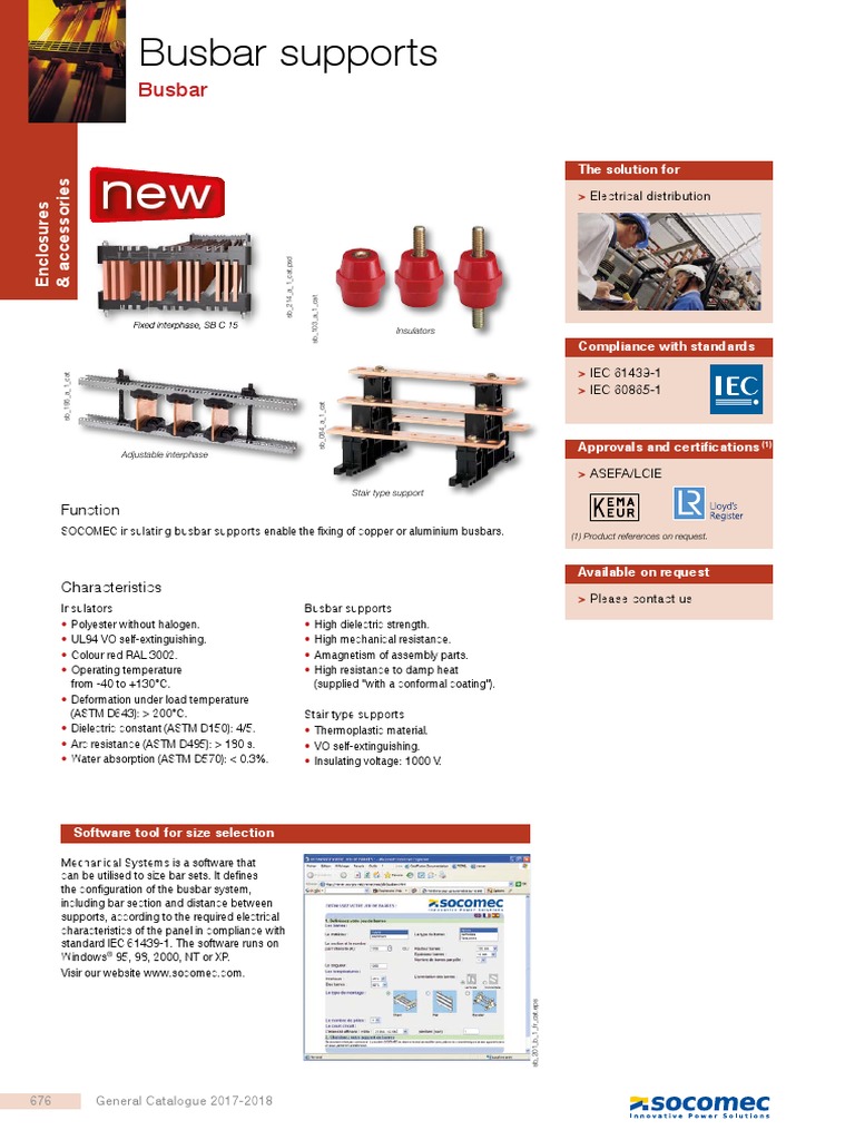 Cat Busbar en | PDF | Insulator (Electricity) | Electrical Resistance ...