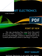 Case Analysis - Tecsmart Electronics