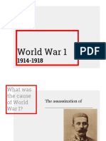 World War 1 - Student