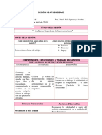 Parabola Del Buen Samaritano Sesión de Aprendizaje