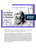 My Darshan of Babaji in Badrinath En