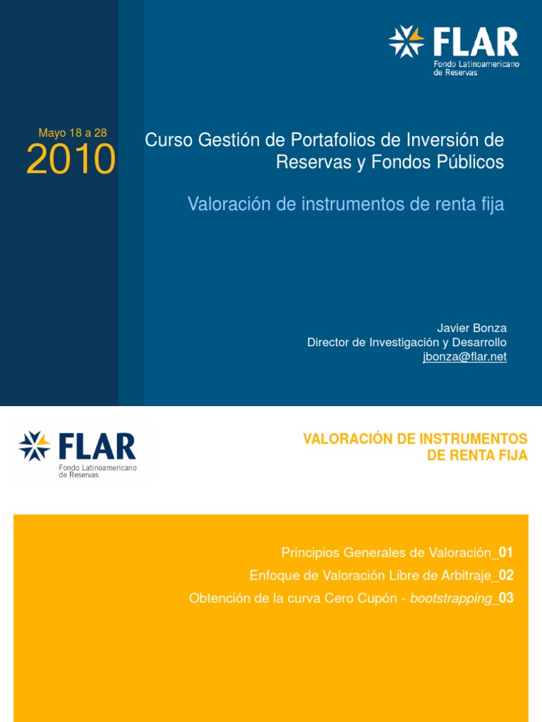 2571 5-Valoración Instrumentos de Renta Fija | PDF | Renta Fija | Tasas ...