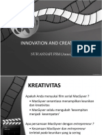 Innovation and Creativity