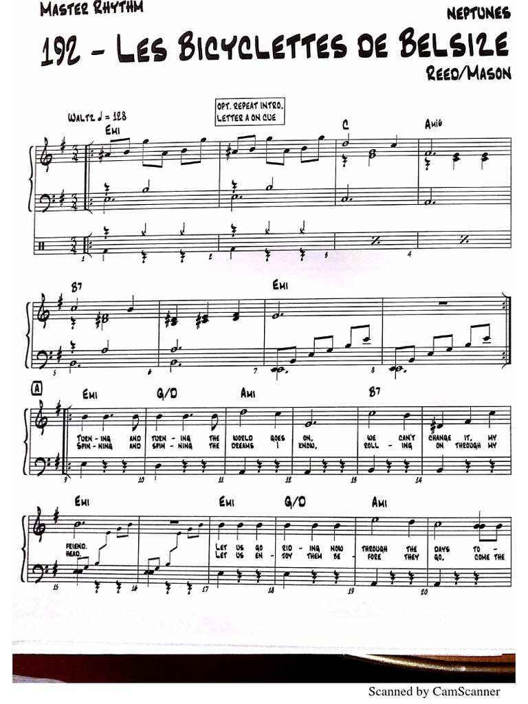 Les Bicyclettes de Belsize PDF