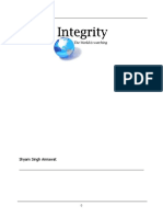 Blog - Integrity - 2012-13