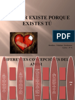 El Amor Existe Porque Existes Tú