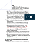 20-1 What Are The Causes and Effects of Water Pollution?