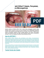 Apa Itu Penyakit Difteri