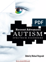 Autism Spectrum Disorder Recent Advances