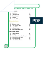 Jadwal Piket Pemeliharaan Sarana