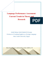 Language Performance Assessment Current PDF