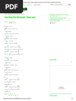 Kunci Gitar Didi Kempot - Banyu Langit Chord Dasar Kunci Gitar & Lirik Lagu ©ChordTela