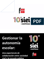 Gestionar La Autonomía Escolar