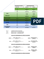 Calculo de Centro de Gravedad