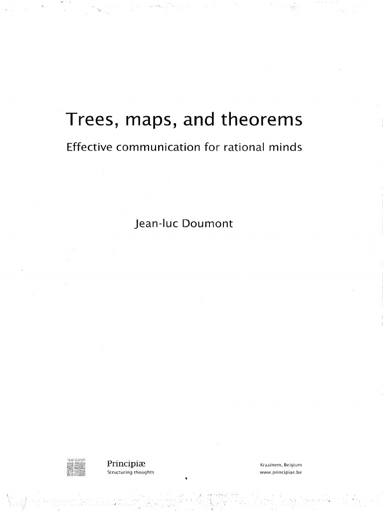 Trees, Maps and Theorems PDF
