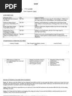 iep assignment document