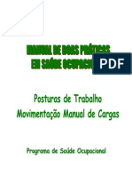 Posturas de Trabalho-Mov Manual de Cargas