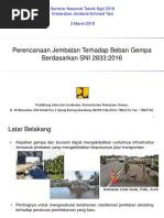 Sni 2833-2016 PDF | PDF