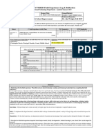 7305 Miller Unstructured Field Experience Log Summer 2015