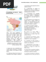 TD de História Do Brasil - Prof Raoni