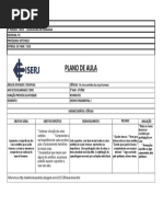 Plano de Aula