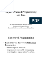 Object Oriented Programming