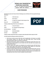 8. Surat Perjanjian Antara Pemilik Kendaraan