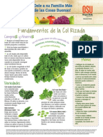 October Kale Monthly Spanish