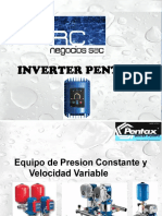Equipo Presion Con Inverter PENTAX 2015