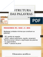 Estrutura e Formação Das Palavras