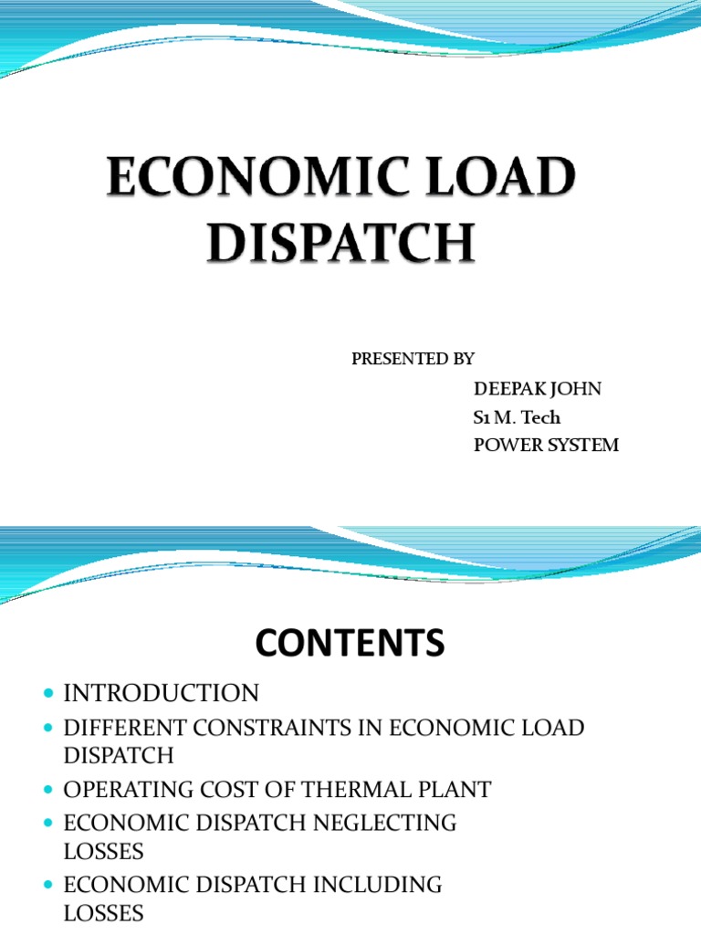 Incremental Fuel Cost in Economic Dispatch | PDF | Equations | Transformer
