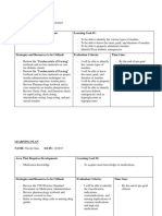 Learning Plan Sem3