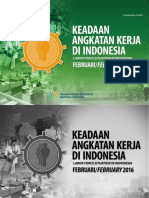 Keadaan Angkatan Kerja Di Indonesia Februari 2016