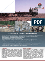 Exploration Project Management: About Geovale
