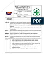 Evaluasi Kesesuaian Peresepan Terhadap Formularium