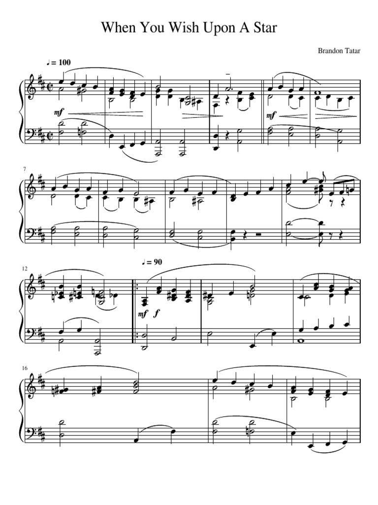 When You Wish Upon A Star | PDF