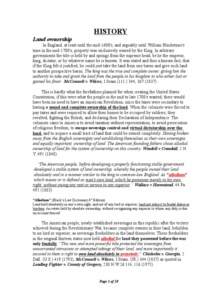 Property Taxes Steve Notes PDF Title (Property) Taxes