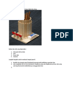 Kerajinan Tempat Pensil Dari Stik Es Krim