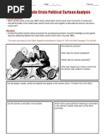 Cuban Missile Crisis Political Cartoon Analysis
