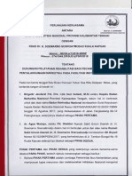 Perjanjian Kerjasama BNN Provinsi Kalteng Dengan RSUD Dr. H. Soemarno Sosroatmodjo Kuala Kapuas