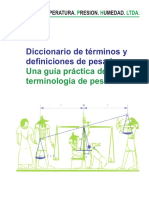 Diccionario de Terminos de Pesada Mettler