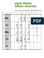 Jadual Pjasmani