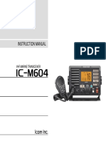 Instruction Manual: VHF Marine Transceiver