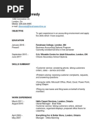 E-Portfolio Resume