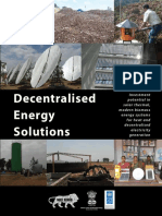 Decentralised Energy Solutions: Global Renewable Energy Investment and Promotion Meet: RE-INVEST'